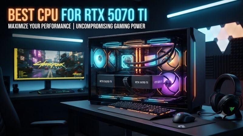 How to Choose the Best CPU For RTX 5070 Ti