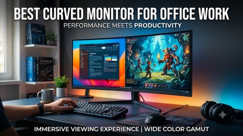 Dell UltraSharp U3425WE – Best Overall for Office Work