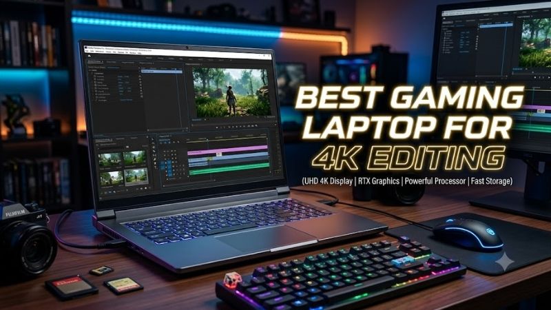Best Gaming Laptops for 4K Editing Compared