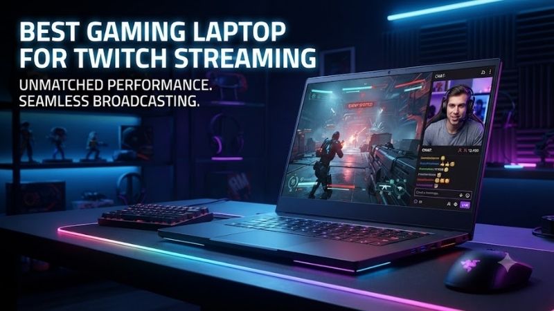 What Matters in a Gaming Laptop for Twitch Streaming?