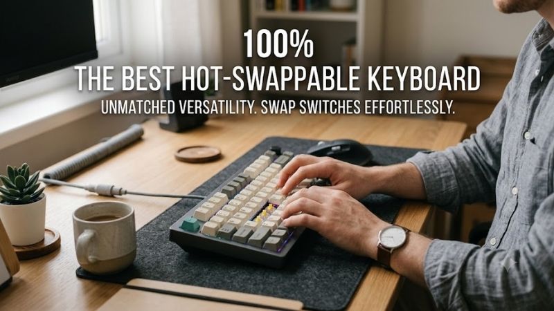 Keychron Q1 Max — Best Overall Hot Swappable Keyboard