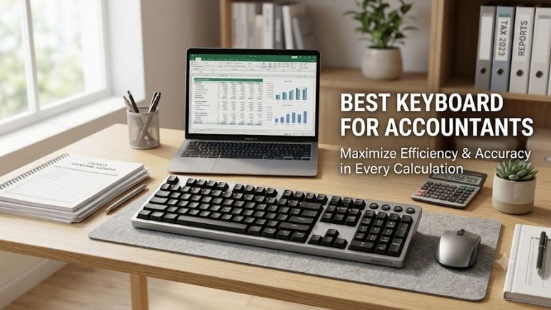 Logitech MX Keys S — Best Overall for Accountants