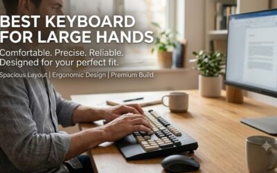 Best Keyboard for Large Hands: 5 Spacious Picks for Gaming