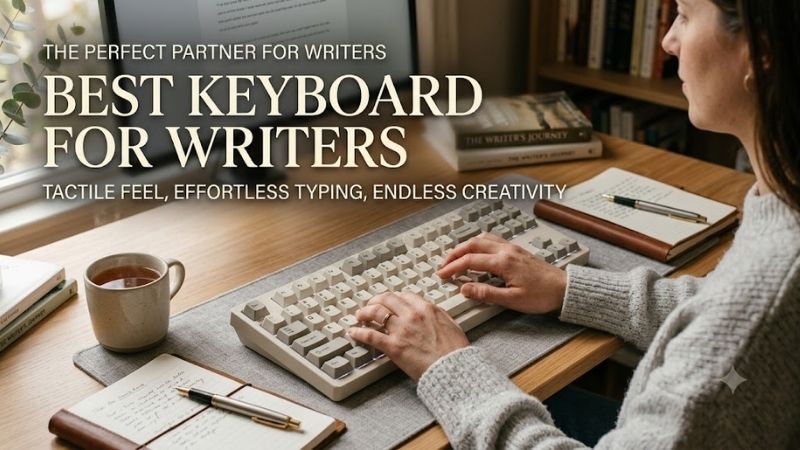 Logitech MX Keys S — Best for Quiet Everyday Writing