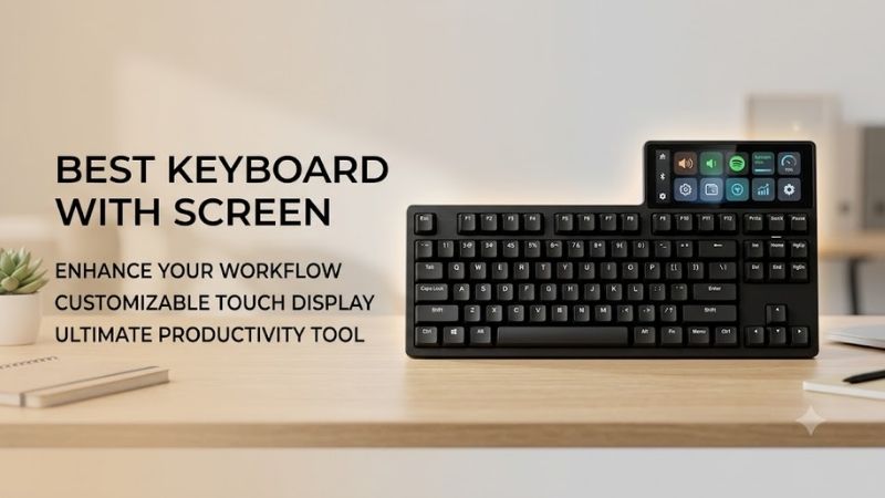 ASUS ROG Azoth Extreme — Best Premium Keyboard With Screen