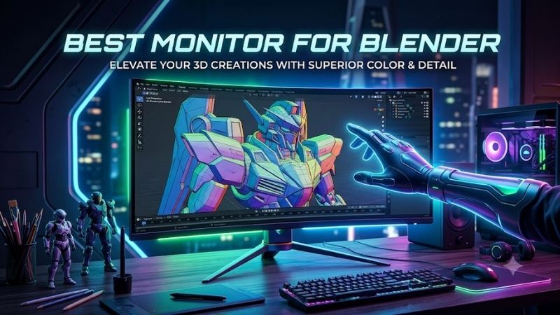ASUS ProArt PA279CRV — Best Overall for Blender