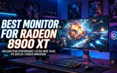 Best Monitor for Radeon 8900 XT: 4K OLED Picks for 2026