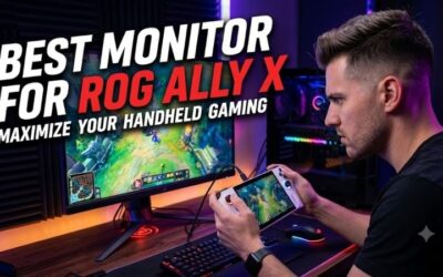 Best Monitor for ROG Ally X: 4 Top Gaming Displays 2026
