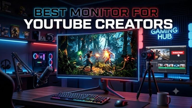 ASUS ProArt PA32UCXR — Best for HDR YouTube Production