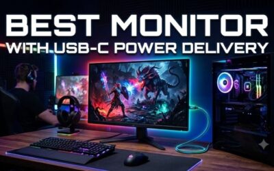 Best Monitor With USB-C Power Delivery for Work and Play