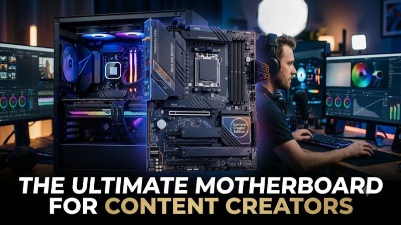 Best Motherboards for Content Creators Compared