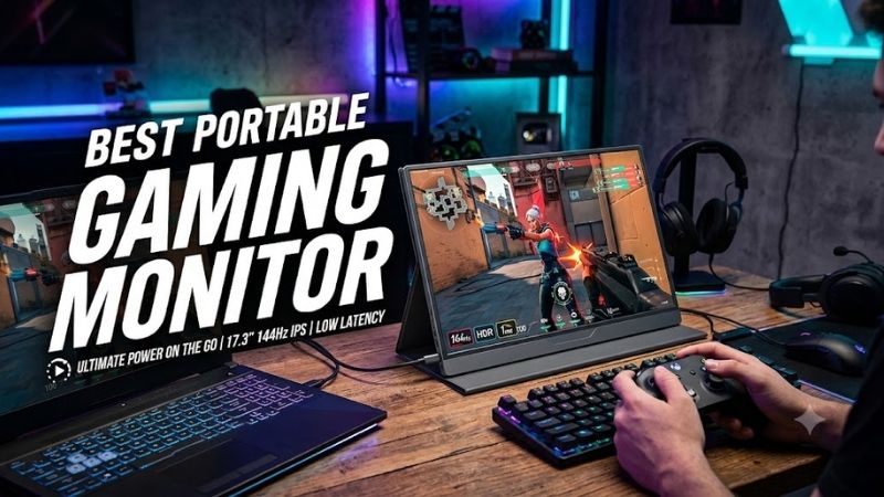 ASUS ROG Strix XG17AHPE — Best for Competitive Gaming