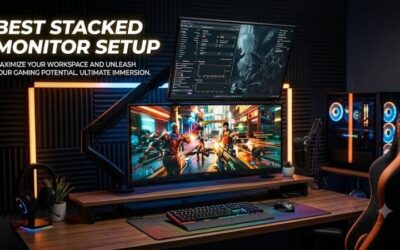 Best Stacked Monitor Setup for Gaming, Work, and Streaming