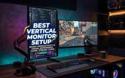 Best Vertical Monitor Setup Guide for Work and Gaming PCs