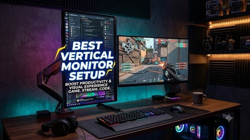 What Is the Best Vertical Monitor Setup?