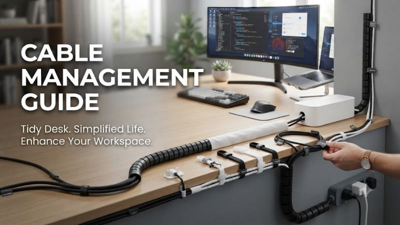 How to Choose the Right Desk Cable Organizers
