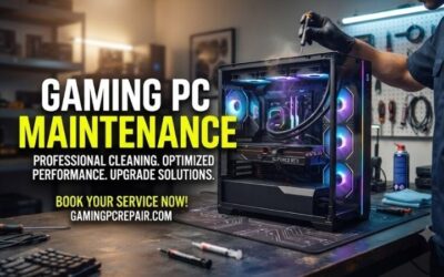 Gaming Pc Maintenance: Essential Tips for Peak Rig Power