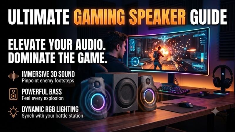 How to Choose the Best Gaming Speakers