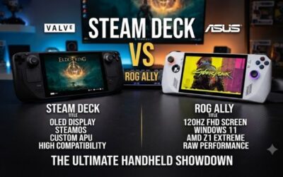 Steam Deck Vs Rog Ally: Ultimate Best Handheld Guide