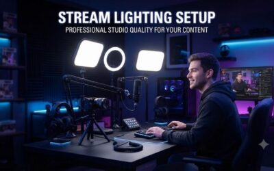 Stream Lighting Setup: Brilliant Gear for Epic Streams
