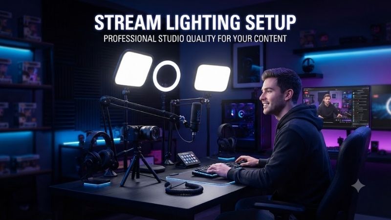 How to Choose a Stream Lighting Setup