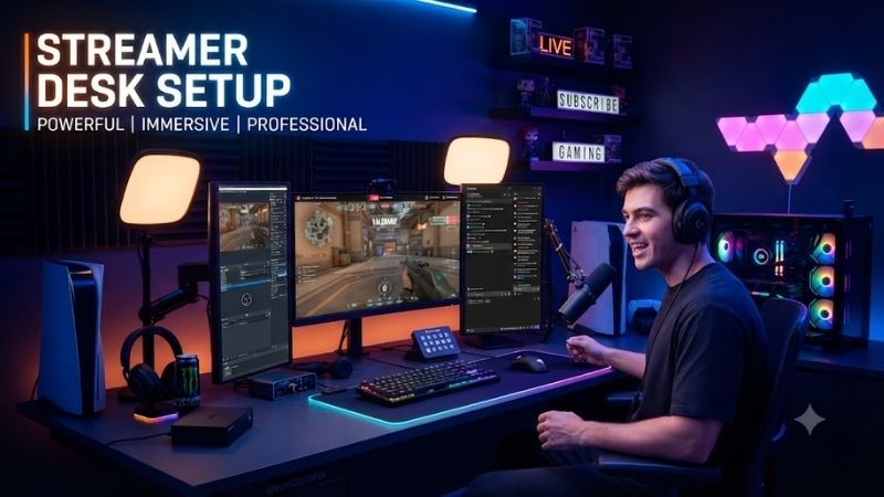 How to Choose a Streamer Desk Setup