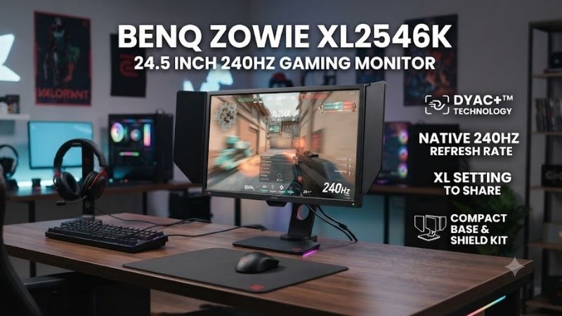 Benq Zowie Xl2546k 24.5 Inch 240hz Gaming Monitor