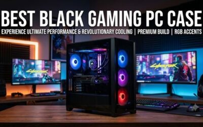 Best Black Gaming PC Case: 6 Stylish High-Airflow Picks