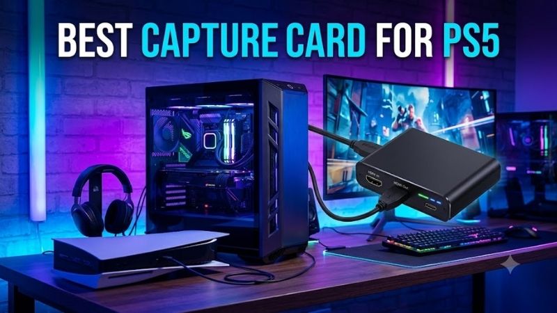 Best Capture Cards for PS5 Compared