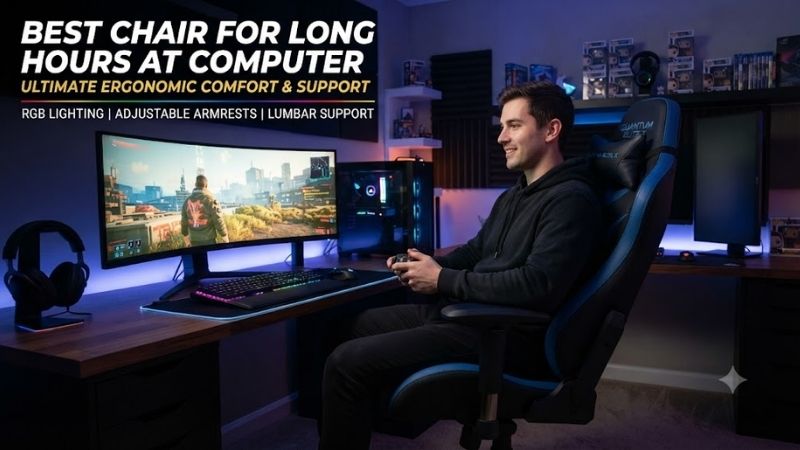 Best Chairs for Long Computer Sessions Compared