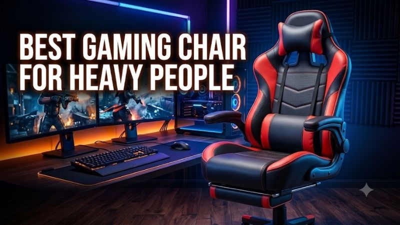 Best Gaming Chairs for Heavy People at a Glance