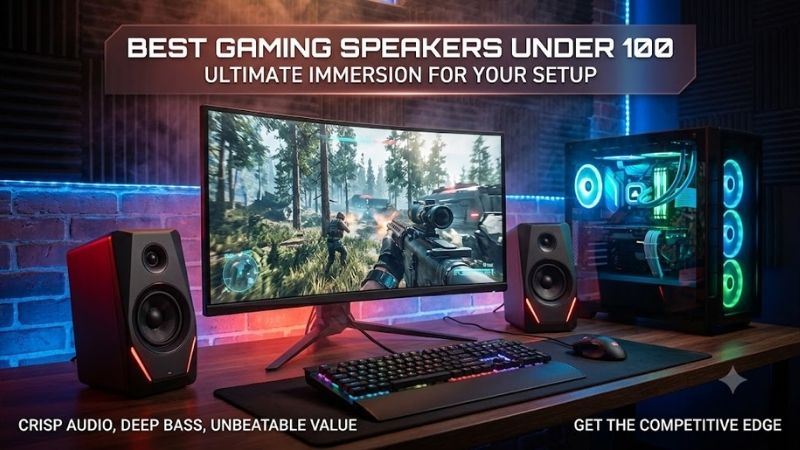 Best Gaming Speakers Under $100 Compared