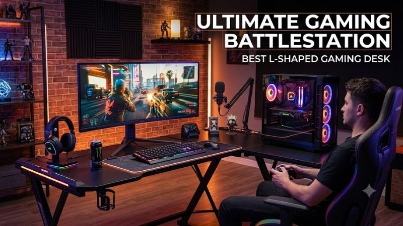 Best L Shaped Gaming Desks at a Glance