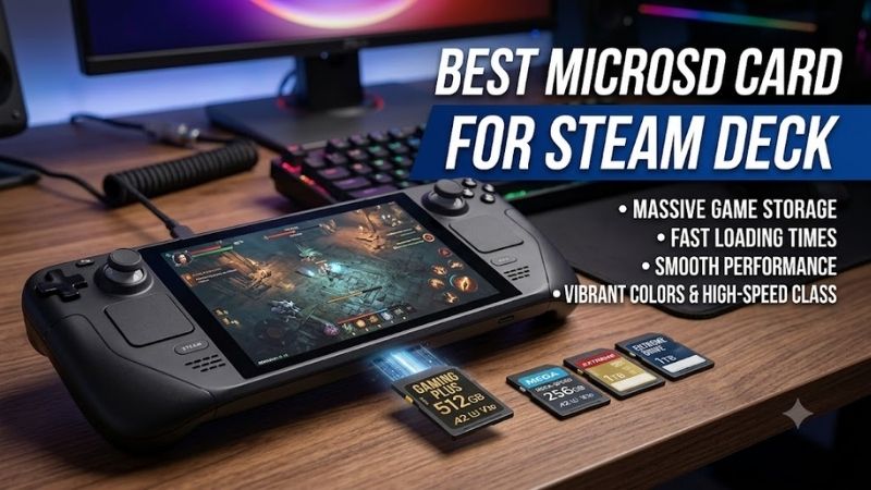 Best microSD Cards for Steam Deck Compared