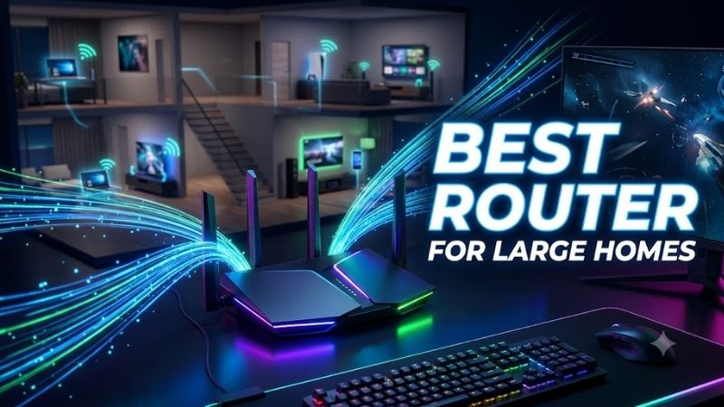 Best Routers for Large Homes Compared