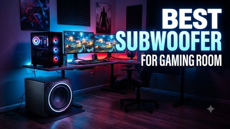 Best Subwoofers for Gaming Rooms at a Glance