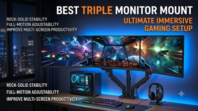 Best Triple Monitor Mounts at a Glance