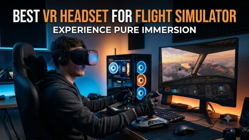 Best VR Headset for Flight Simulator: 5 Top Picks Compared