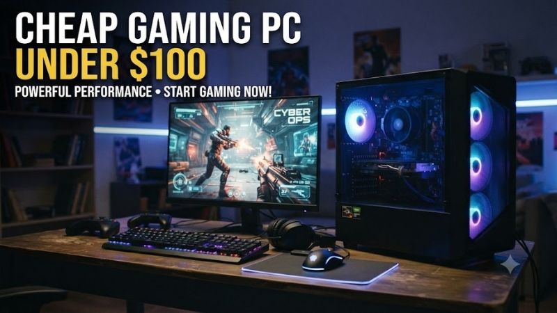 Best Cheap Gaming PCs Under $100 Compared