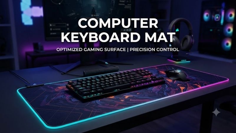 Best Computer Keyboard Mat Picks for 2026