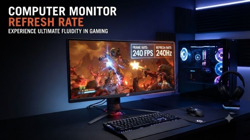 Best High Refresh Rate Gaming Monitors Compared
