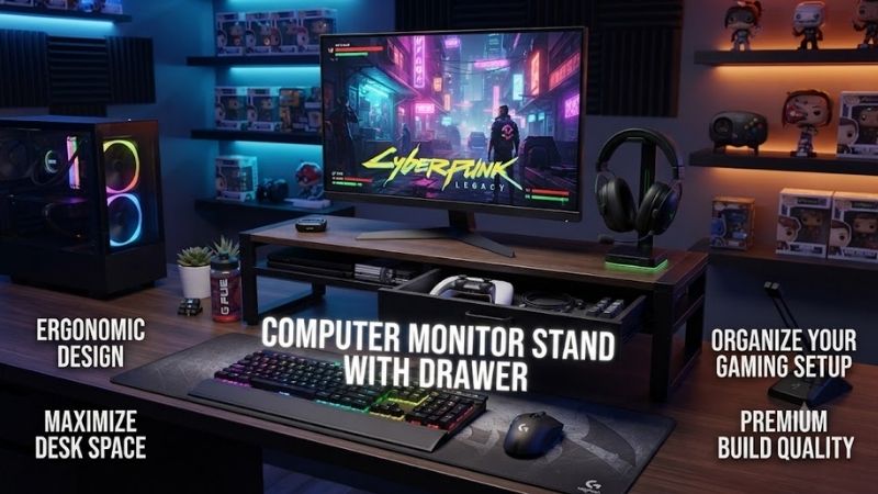 Best Computer Monitor Stands With Drawers Compared