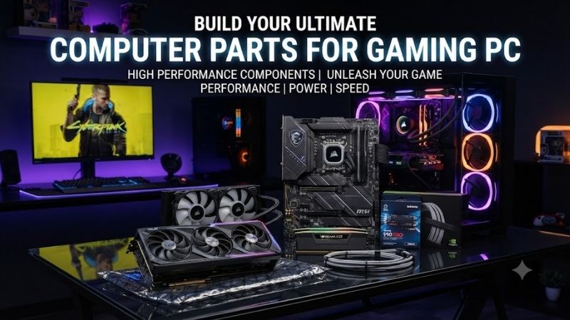 Essential Gaming PC Parts at a Glance
