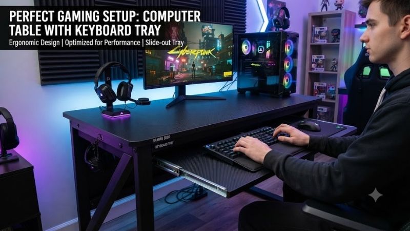 Best Computer Table With Keyboard Tray: 5 Practical Picks 2026