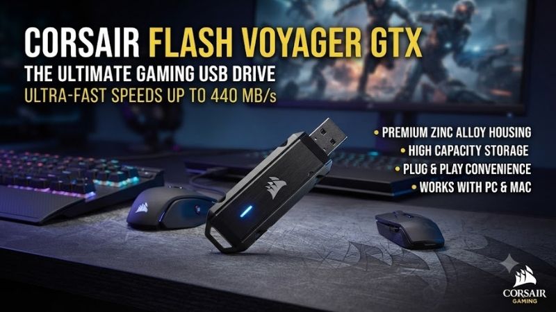 Best Corsair Flash Voyager GTX Options Compared