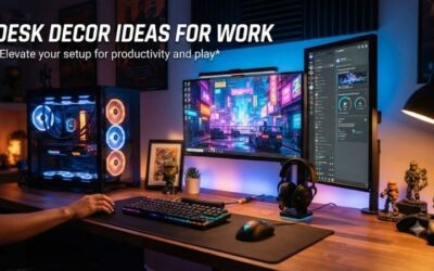 Desk Decor Ideas For Work: 15 Simple Workspace Upgrades