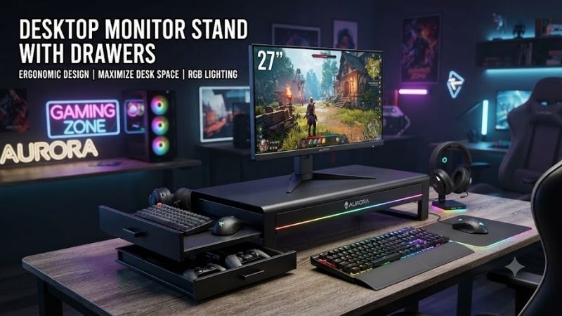Best Desktop Monitor Stands With Drawers Compared