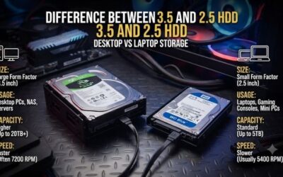 Difference Between 3.5 and 2.5 HDD: Full Product Review