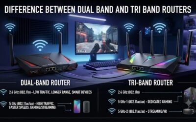 Difference Between Dual Band and Tri Band Routers Explained