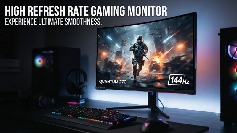Best High Refresh Rate Gaming Monitors at a Glance